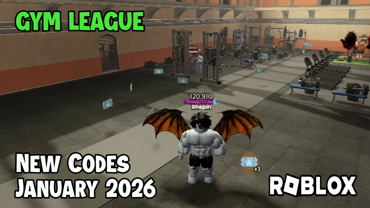 Roblox Gym League New Codes January 2026 YouTube 