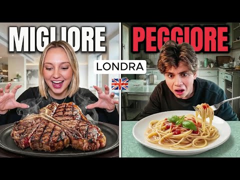 Ristorante Italiano migliore vs peggiore - LONDRA EDITION