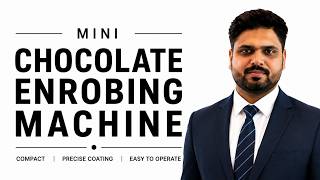 Want Perfect Chocolate Bars? See the Mini Enrobing Machine in Action