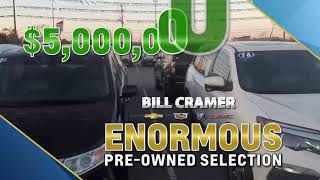 Player Profile Bill Cramer Buick GMC | Huge Pre-Owned Inventory Special!