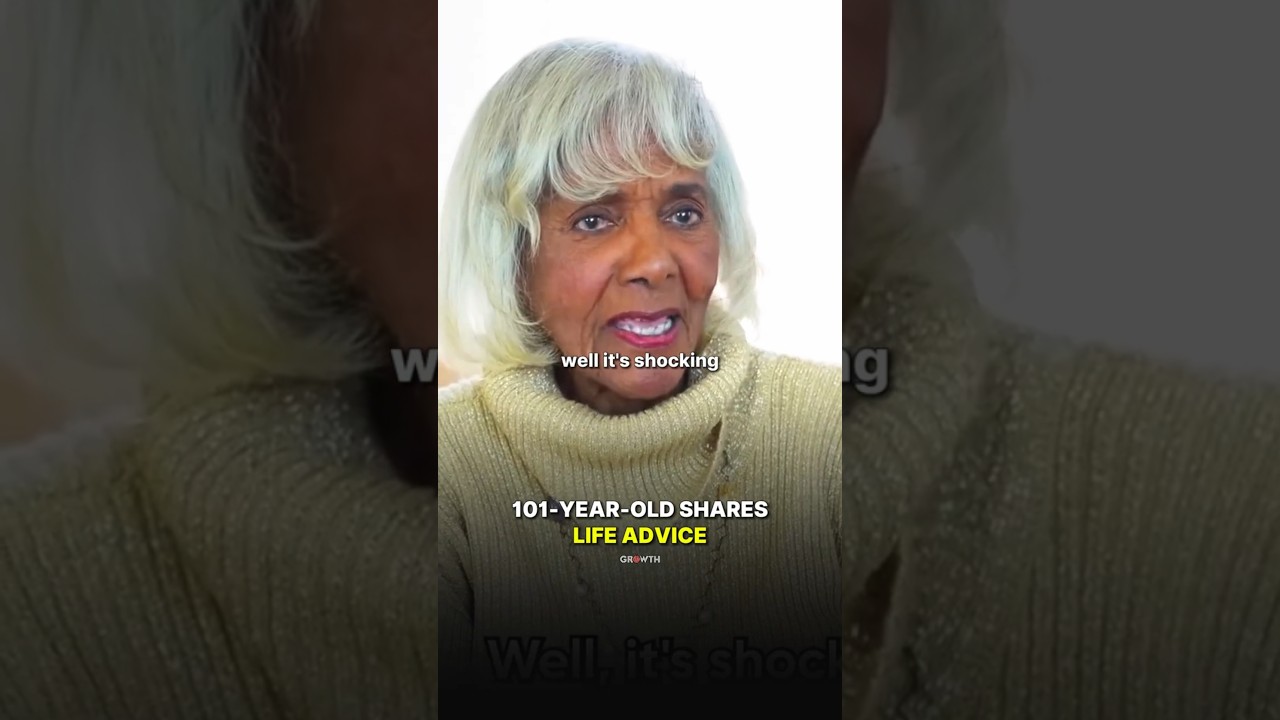 101-Year-Old Shares LIFE ADVICE.
