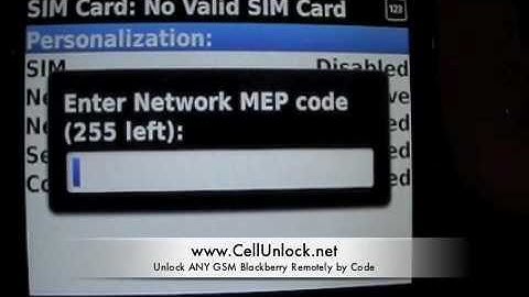 How to Unlock Rogers Blackberry Bold 9700 2 by Code|CellUnlock.net