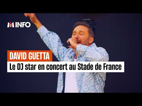 David Guetta fait le show au Stade de France