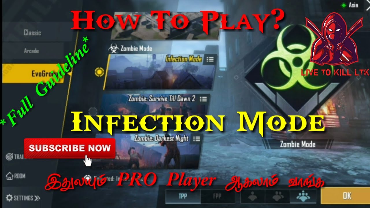 Infection Mode | How to Play | Full Guide | Explained in Tamil | LTK