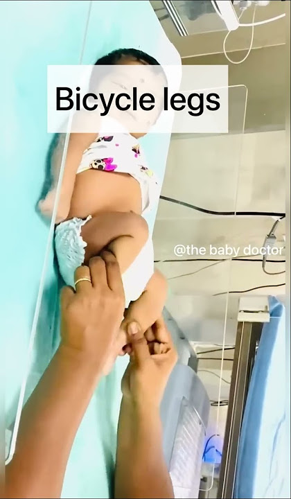 3 excercises to relieve gas in infants | the baby doctor #newborn #shorts #babyvideos #ytshorts