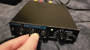 Vintage Digital Reverb - Alesis Microverb from 1986