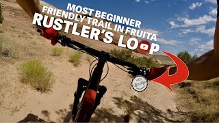 Most Beginner Friendly Trail in Fruita, CO | Mountain Biking Rustler's Loop | Kokopelli Trails