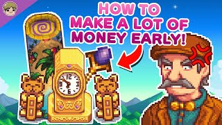How to make a lot of Money Early in Stardew Valley