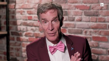Bill Nye wants you to embrace your "inner nerd" to solve big problems like climate change