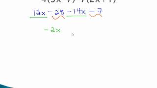Detalles Simplify Algebraic Expressions - Distribute and Combine Noticias