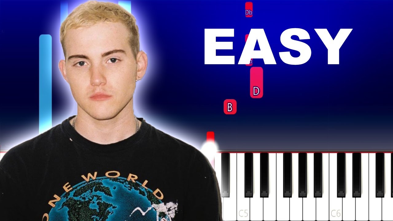 Trevor Daniel - Falling (EASY Piano Tutorial)