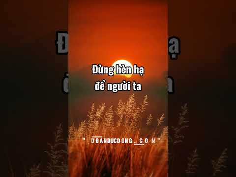 4 chữ đừng