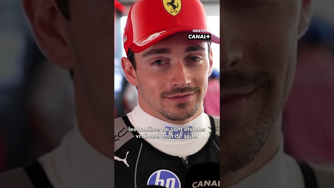 Leclerc positif 👏 #f1 #australiangp