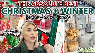 *Must See* CHRISTMAS AND WINTER Home Decor at Joanns | the BEST Christmas decorations of 2021