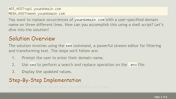 How to Update Specific Text in a File Using a Shell Script