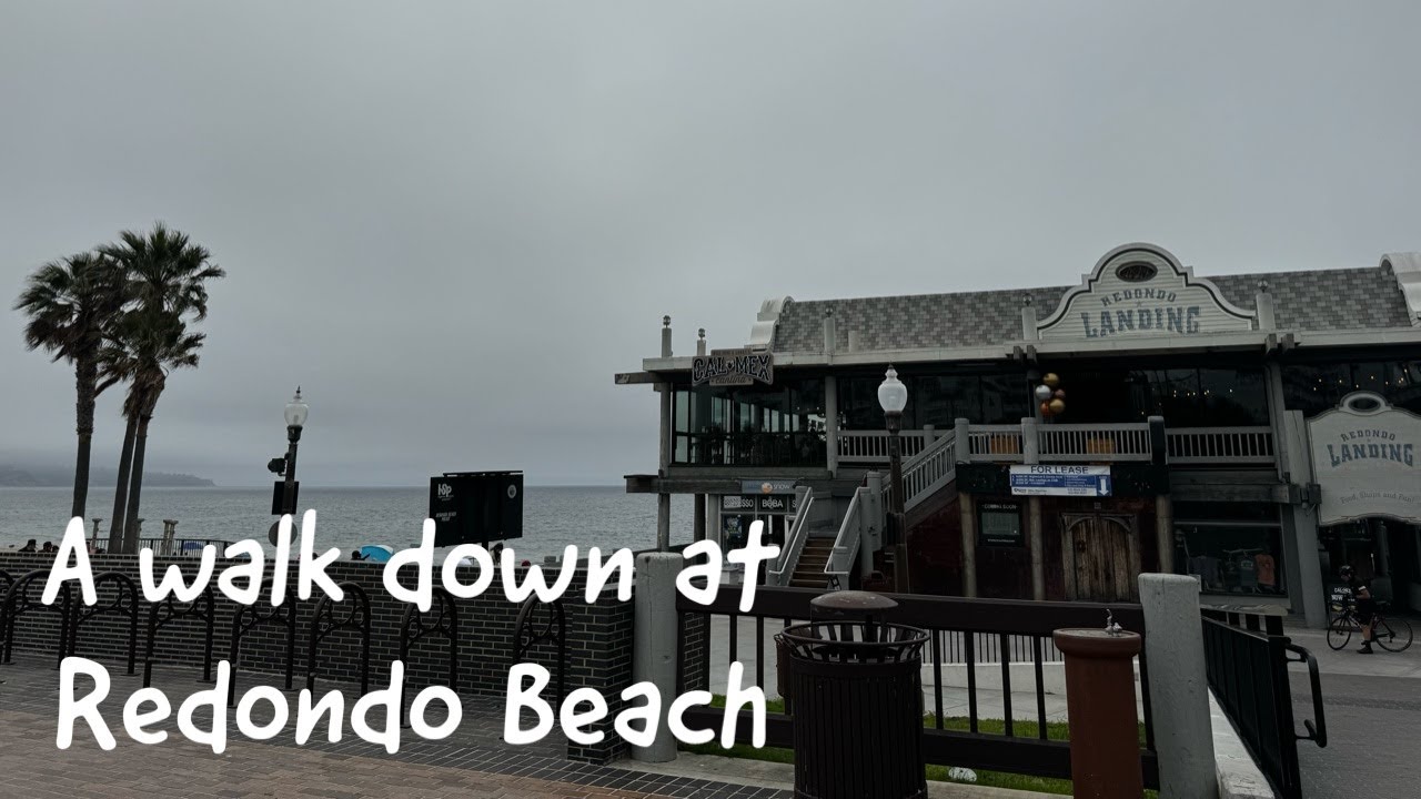 🔴IRL Los Angeles - Redondo and Hermosa Beach Walk