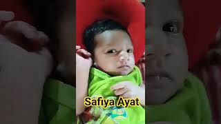 Safiya Ayat 🥰❤️ megado #megado #cutebaby #ytshorts #shorts #shortsfeed #Safiyaayat