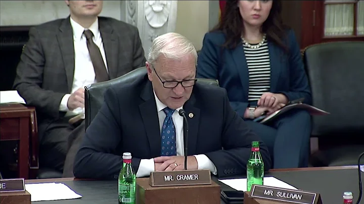 Sen. Cramer Gives Opening Statement During Senate Armed Services Seapower Subcommittee Hearing