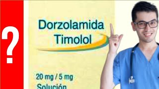 Dorzolamide and Timolol: What They're Used For | AND MORE!! 💊 Glaucoma, Ocular Hypertension