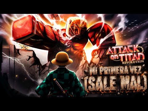 My FIRST TIME playing Attack on Titan Revolution… (IT GOES WRONG)