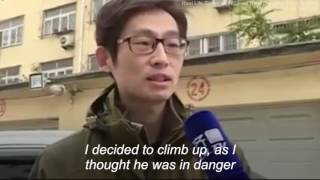 Real Life Spider-Man Scales Building To Save Boy
