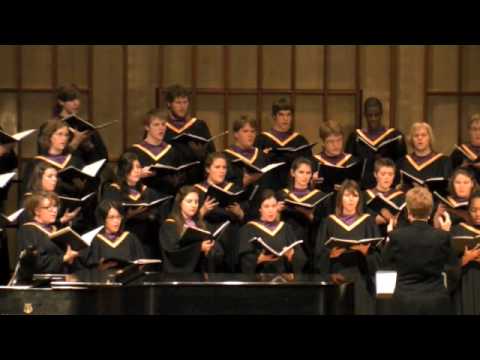 Knox Choir Concert Nov 1 09, Crucifixus, Antonio Lotti