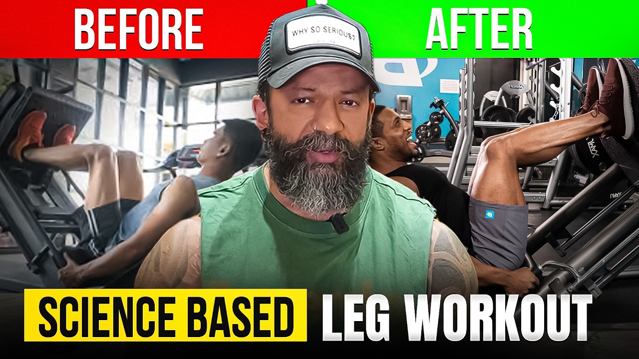 Lower Body Split EXPLAINED! Exercises, Variations & Workout Routine (Beginner & Advanced)