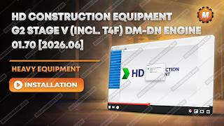 How To Install HD CONSTRUCTION EQUIPMENT G2 STAGE V (INCL. T4F) DM-DN ENGINE 01.70 [2026.06]