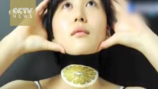 Check out this incredible 3D body painting