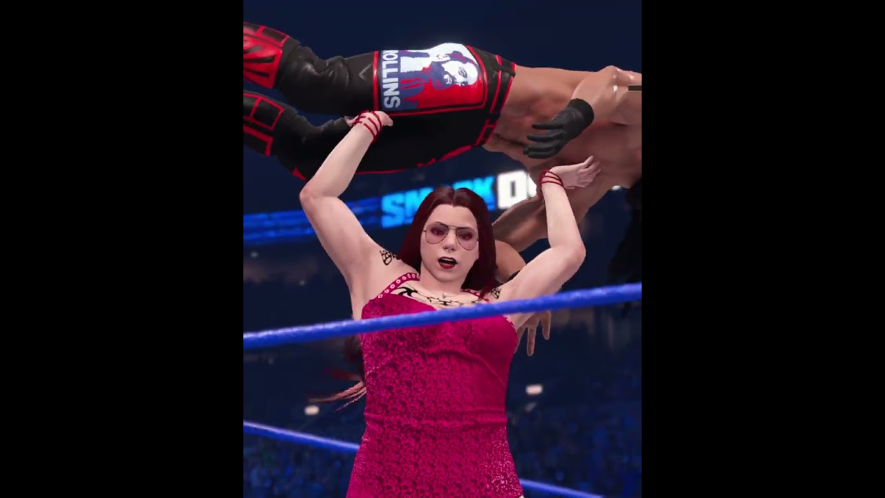 Лакшми Шахаджи против Сета Роллинза – БРУТАЛЬНАЯ схватка WWE 2K22!