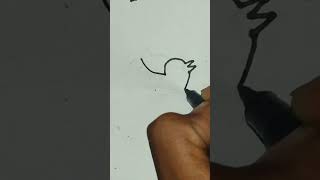 how to draw a twitter logo very easy drawing #shorts #youtubeshorts #art #artistprinceyt