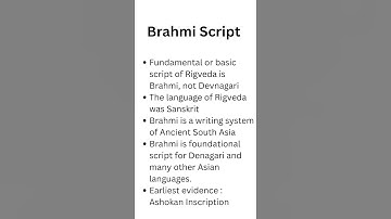 Brahmi Script