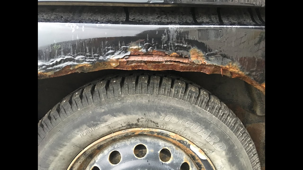 Как поменять переднюю арку крыла ВАЗ 2114 (ЧАСТЬ1) - YouTube