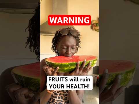 Fruit Sugar is bad for you #vegan #fruit #fruitarian #rawvegan