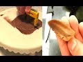 How To make Chocolate 🍫 Decoration For Cake  | Techniques Easy