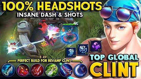 Easy Peasy Lemon Squeezy! Buffed Clint Gameplay Mobile Legends 2021 | Top Global Clint Best Build ML