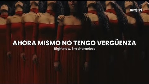 Camila Cabello - Shameless (Español + Lyrics) | Video musical