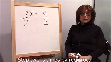 2 Step Equation Song