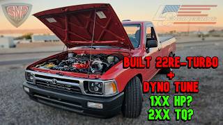 His DREAM Turbo 22RE Toyota Pickup Build!