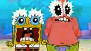 Spongebob and Patrick shocked while I play fitting music!!! Resimi