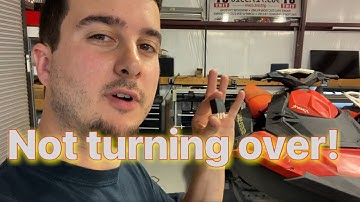 Seadoo Spark won’t turn on or turn over