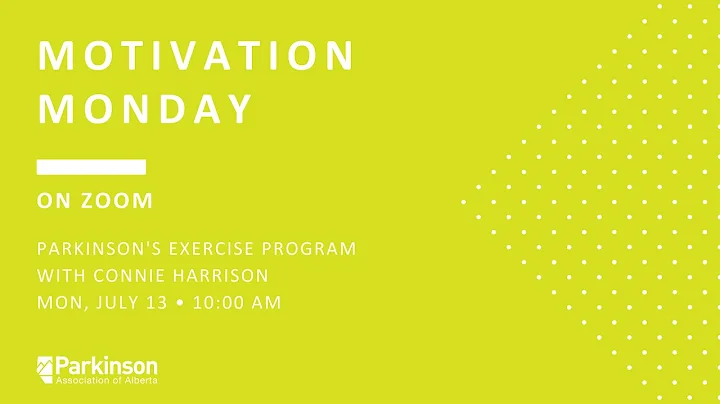 Parkinson's Exercise Program w/ Connie Harrison