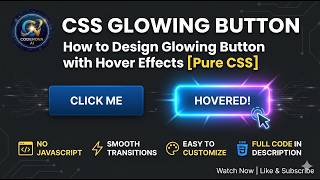 CSS Glowing Button   How to Design Glowing Button Details