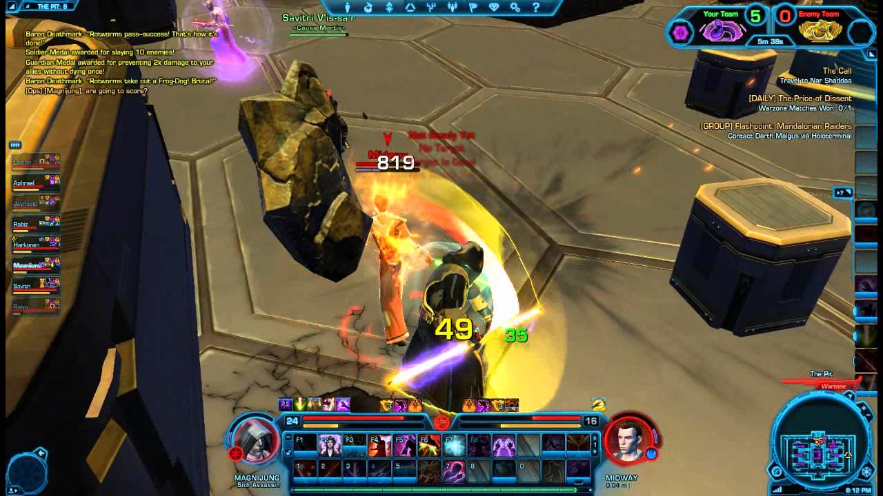 SWToR HUTTBALL FTW Warzone