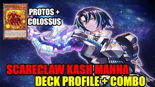 Mannadium Scareclaw Colosus Yu-Gi-Oh Deck Profile + Combo | May 2024 Post LEDE
