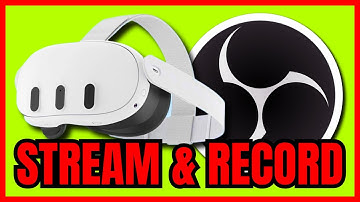 How To STREAM & RECORD On Meta Quest 3 Using OBS (QUICK & EASY)