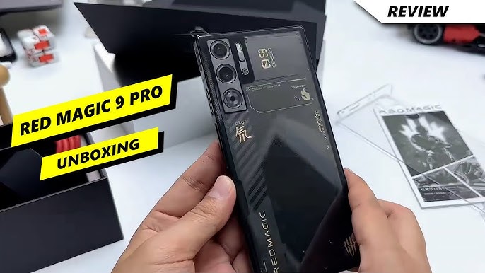 Red Magic 9 Pro 5G UNBOXING  In Display Front CAMERA 📸 ⚡ 