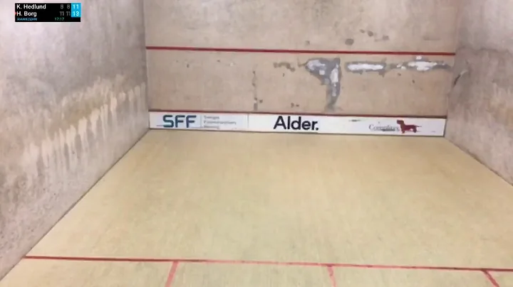 Karin Hedlund vs Helene Borg - Jonas Cup 2020 (SSK...