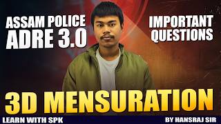 Assam Police / ADRE || Mensuration || By Hansraj Sir