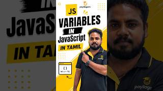 Variables in JavaScript in Tamil | JavaScript Full Course Tamil | JavaScript Training in Chennai